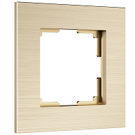W0013511 Рамка на 1 пост AluMax, шампань Werkel, 4690389204029