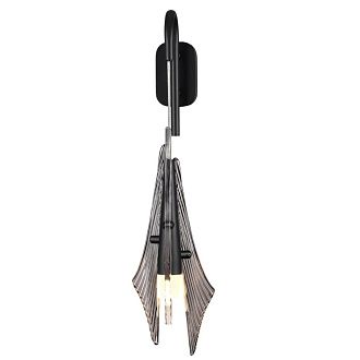 Бра 17,5*12,5*26,6-45 см, 1*LED*6W, 3000K, Odeon Light Afalina 5442/6WL, черный