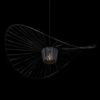 Подвесный светильник 120*50 см, 1*E27*60W LOFT IT Chapeau 10246/1200 черный