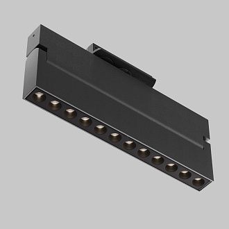 Трековый светильник  TR224-1-12WCCT-M-B 21,9*3,2*-10,7 см, *LED*12W, K, Maytoni technical UNITY TR224-1-12WCCT-M-B, Черный