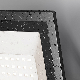 Прожектор 27 см, 100W, 4000K, Maytoni Flood FL001-L100B4K, черный