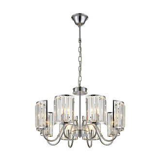 Люстра подвесная Citilux Грета CL333181, хром, диаметр 60 см