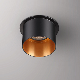 Встраиваемый светильник Novotech Butt 370431 черный, вр 6,3 см