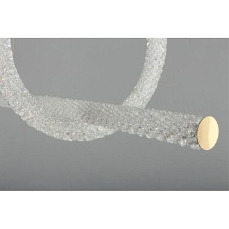 Подвесная люстра 100*37*60-130 см 63W, 4000K, Aployt Esm APL.662.03.63, золотой