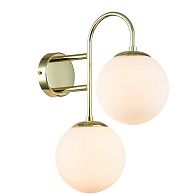 Настенный светильник 150*300*375 мм, 2*E14 золото Indigo Voga V000328, 13017/2W Gold
