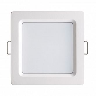 Светильник 12/10 см, 12W, 4100К, IP20, 960 Lm Novotech Luna 358033, белый, дневной свет