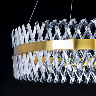 Люстра 80 см, 100W, 3000K-5500K Citilux Ричард CL336083 золото