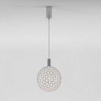 Подвесной cветильник 20*20*178- см, *LED*5W, 3000K, Eurosvet Gemini, 90353/1 хром, 4690389210136