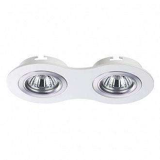 Встраиваемый светильник NOVOTECH MORUS 370391, GX5.3,20*9*2 см, белый, вр 17*8 см