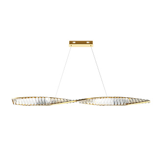 Подвесной светильник 120*8*311,1 см, LED, 36W, 3000К, Maytoni Krone P097PL-L36BS3K латунный