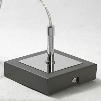 Светильник 10 см Lussole Costanzo LSL-9006-01 хром/венге