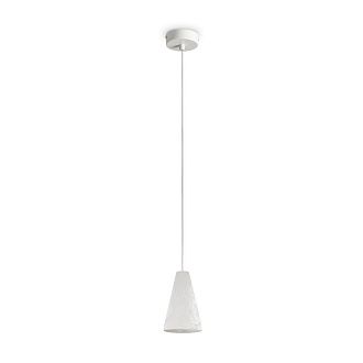 Подвесной светильник 9 см, Freya Pietre FR5592PL-01BS2, белый