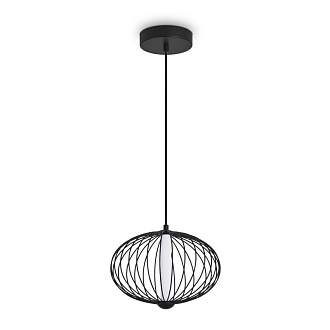 Светильник 30 см, 8W, 3000K, Freya Sabi FR6131PL-L10B, черный
