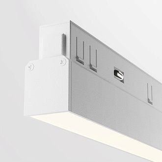 Трековый светильник Basis Exility 2700-6000K 12Вт 120° Dim Smart Zigbee, 30,4*2,2-4,4 см, LED*12W, Maytoni TR030-4-12WTW-DSZ-W, Белый
