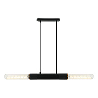 Линейно-подвесной светильник Lussole LSP-8790, 94*20 см, черный