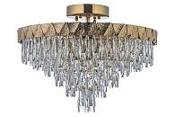 Люстра подвесная *56,5*44 см, 12*E14*40W, Arti Lampadari Vaglia Vaglia E 1.5.60.100 G, золото