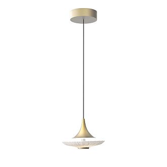 Подвес 15*150 см, 1*LED, 6W, 4000K, Favourite Wilet 4657-1P, золотой матовый