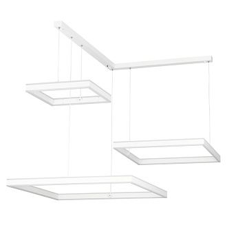 Люстра 127 см, 190W, 3000-5500K Citilux CL719K310 Дуэт Белый