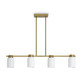 Светильник 88 см, Freya Kamelia FR5446PL-04BS, латунь