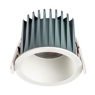 Светильник LED IP44 *8,3*- см, LED*W, 3000K, Lightstar Ciclone 385336, Белый матовый; Белый, вр 7,5 см