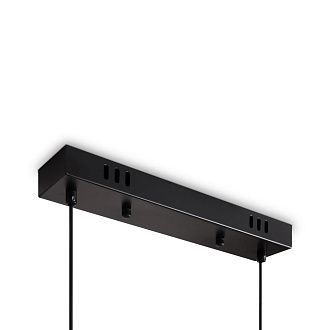 Подвесной светильник 106*13*35-120 см, 4*E14*60W, Freya  FR5520PL-04B, Черный