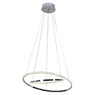 Подвесная люстра 60 см, 47W, 3000-6000K, Gerhort G61230/2CR, хром