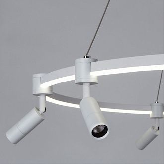 Светильник 80 см 75W 3000K-6000K Arte Lamp RING A2186SP-1WH белый
