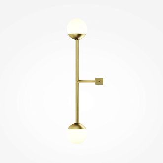 Бра 14,1*13*48 см, LED, 10W, 3000К, Maytoni TOUCH MOD285WL-L10BS3K латунный