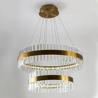 Подвесная люстра 60*60*120 см, LED 129W, 3000 / 6000K, Латунь MODELUX ML.009.600.400