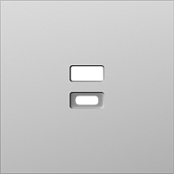 Donel S08 сталь накладка для розеток USB, серия DB, DS28637