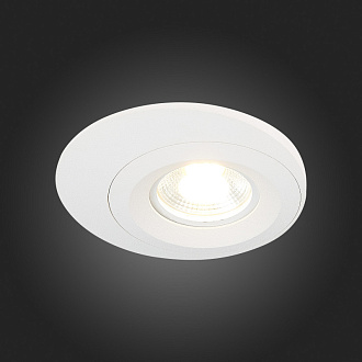 Встраиваемый светильник 10 см, ST LUCE Встраиваемые светильники ST216.508.01 Белый, вр 6,5 см