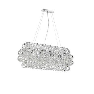 Люстра L1000 x W310 x H380 (1200), мм, 12*40W (480W), CHROME (Хром) NewRgy E91-L1000*W310*H380(1200) CHROME