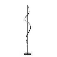 Торшер 22*115 см, 1*LED, 25W, 4000K, F-Promo Locket 4180-1F, черный матовый