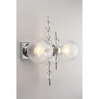 Бра 20*37*46 см, 2*E27, 40W, Aployt MELANI APL.821.01.02, хром