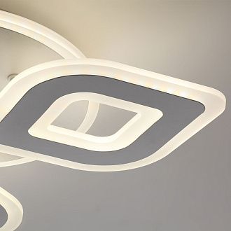 Светильник потолочный с ПДУ LED 49 см, 62W, 3000-6000K, Lumion 8255/62CL, белый