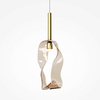 Подвесной светильник 16,2*5,5*49,3-339,3 см, *LED*3W, Maytoni Shiori MOD524PL-L3BSK1, Латунь