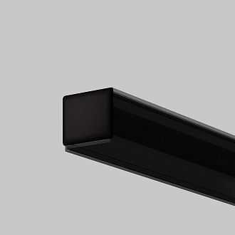 Комплект заглушек (для профиля 16×16) 2 шт., ALM-1616S-B-EC 642030, 1*2*2 см, Maytoni Led Strip 642030, Черный