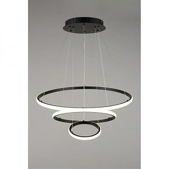 Каскадная люстра 60*60-120 см 60W, 4000K, Aployt JANINA APL.018.03.60, черный