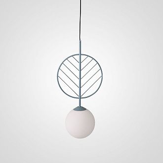 Подвесной светильник LEAF B Голубой 30*30*58 см, 1*E27*60W, ImperiumLoft LEAF01, Голубой