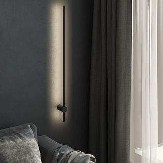 Бра 100 см Cane LED MRL LED 1121 черный Elektrostandard