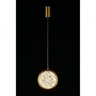 Подвесной светильник 20*40-150 см 7W, 3000K, Aployt Yulali APL.048.06.07, золотой
