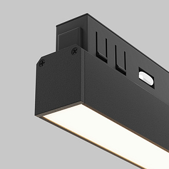 Светильник 31,2*31,2*4,4 см, LED 24W 3000/6000K Maytoni Technical Basis TR102-24W-DS-B черный, 120°, Dim Exility