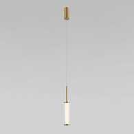 Подвесной светильник 6*6*138 см, *LED, 5W, 3000 Eurosvet Stark 50386/1 LED, латунь