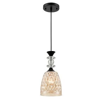 Светильник подвесной 80 см, 1*E27*60W, Lumion Elenika 8056/1A, черный