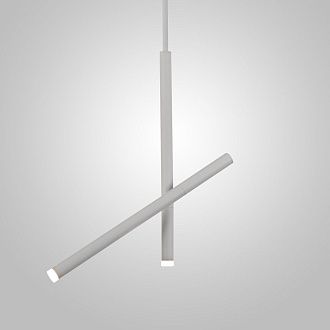 Подвесной светильник GORDIAN White 6W 45*6*57 см, 2*LED*3W, 3000, 4000, 5000K, ImperiumLoft gordian01, Белый