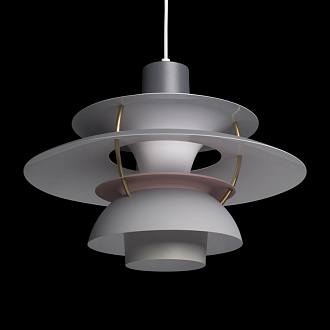 Светильник *40 см, 1*E27*40W, Loft It 10113 Grey Floret, Серый