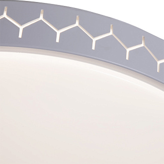 Светильник 49 см, 72W, 2700-7000K Arte Lamp SIMONE A2682PL-72WH белый