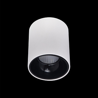Светильник 8*8 см, 12W LED, 3500K, Citilux Старк CL7440101, белый-черный