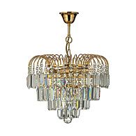 Люстра подвесная *37*32 см, 5*E14*40W, Arti Lampadari Sabina Sabina E 1.5.32.100 G, Золото