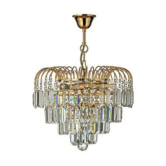 Люстра подвесная *37*32 см, 5*E14*40W, Arti Lampadari Sabina Sabina E 1.5.32.100 G, Золото